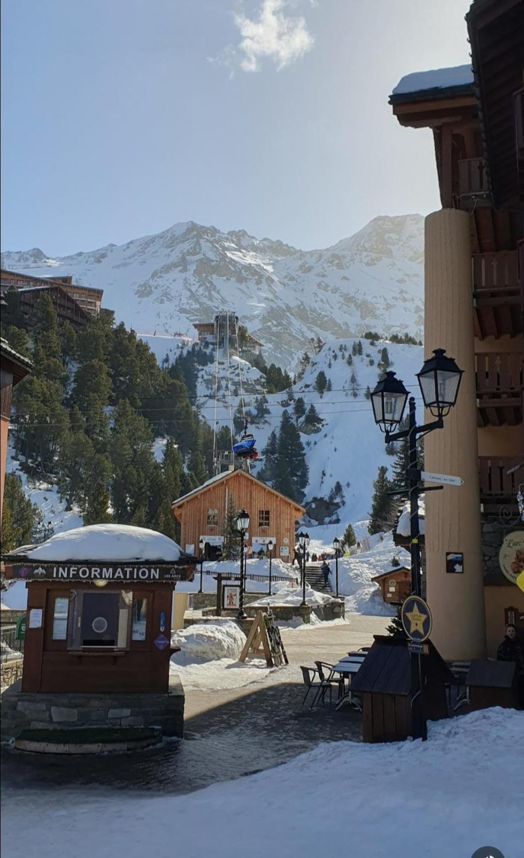 Appartement Arc 1950 M, Ski Au Pied, Piscine Exterieure Chauffee, Remontees Mecaniques A 100M, Sauna Et Salle De Sports Les Arcs  Værelse billede